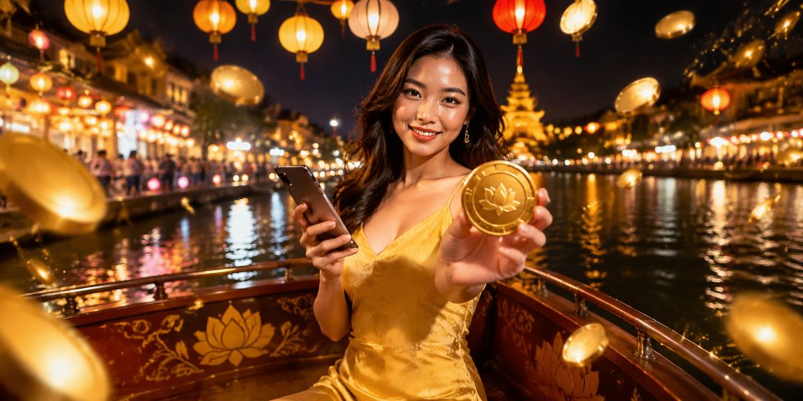 Người dùng tại Huế truy cập 5kva qua điện thoại tại chợ đêm